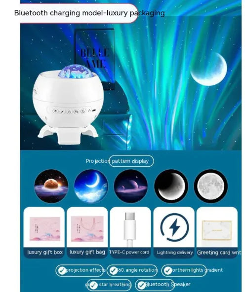 Northern Lights Starry Sky Projector Small Night  Atmosphere