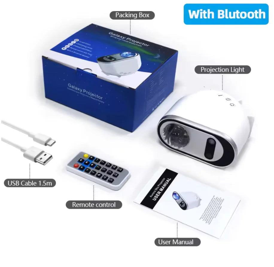 Aurora Galaxy Projector