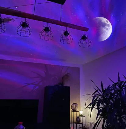 Aurora Galaxy Projector Night Light