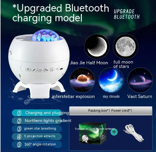 Northern Lights Starry Sky Projector Small Night  Atmosphere